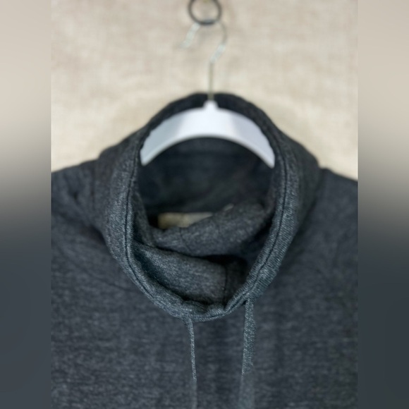 Prana merino blend sweatshirt dress charcoal grey size xs - Picture 10 of 15